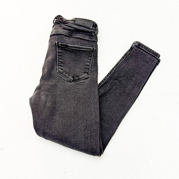 Dsquared2 High Waist Black Charcoal Denim Jeans Size Article 720 30 x 34 Italy - Picture 8 of 8